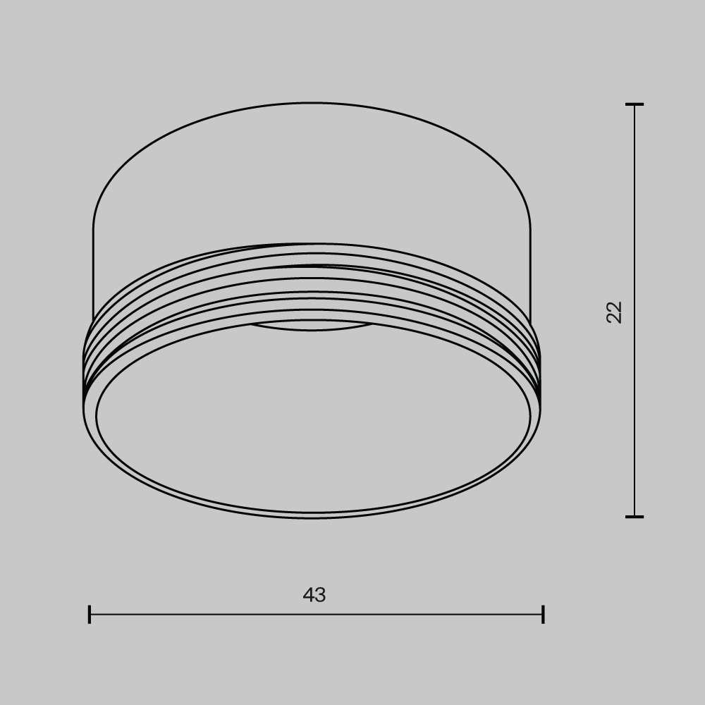 Комплектующие для светильника Technical RingS-5-W — фото 5