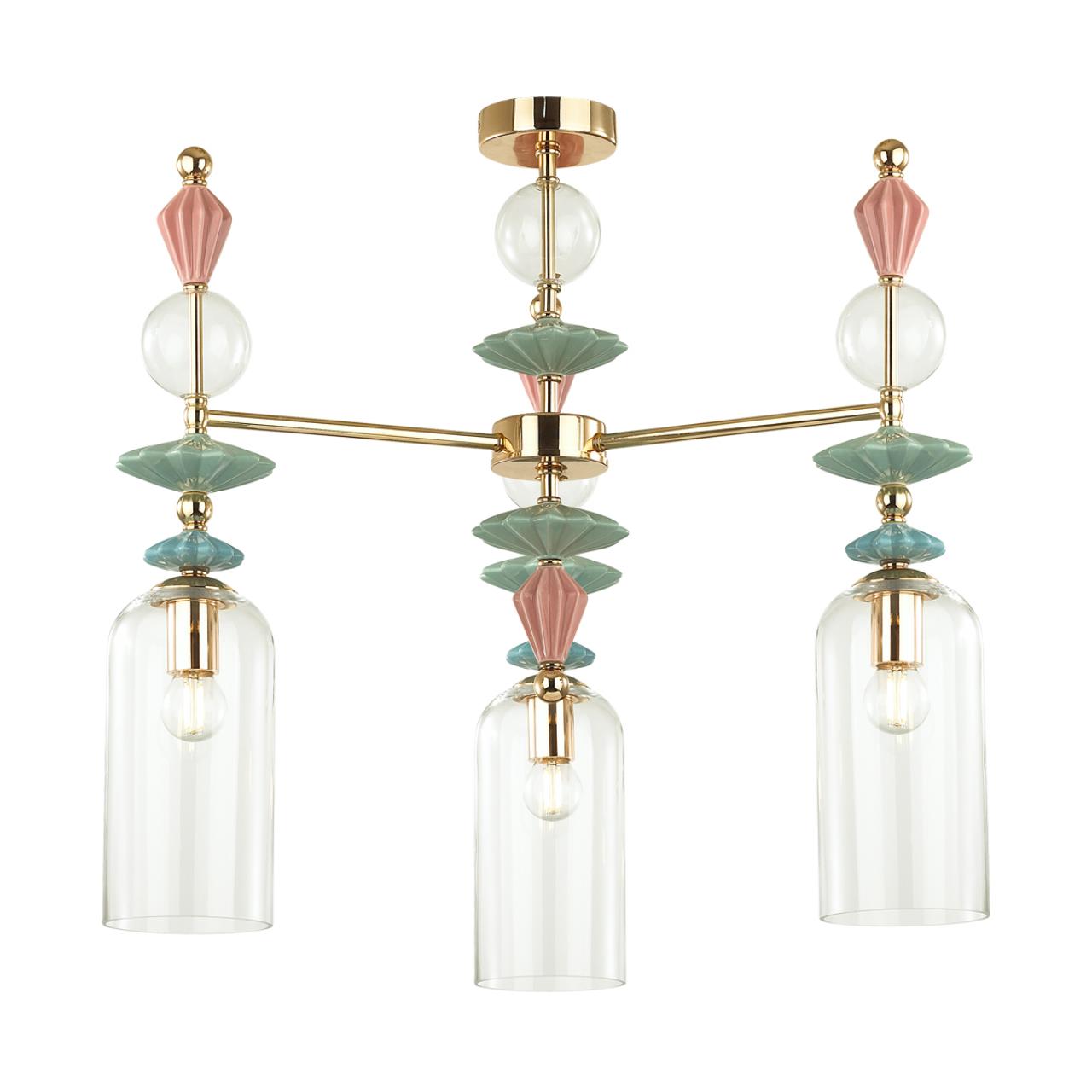 Дополнительная картинка Подвесная люстра Odeon Light Classic Bizet 4855/3C