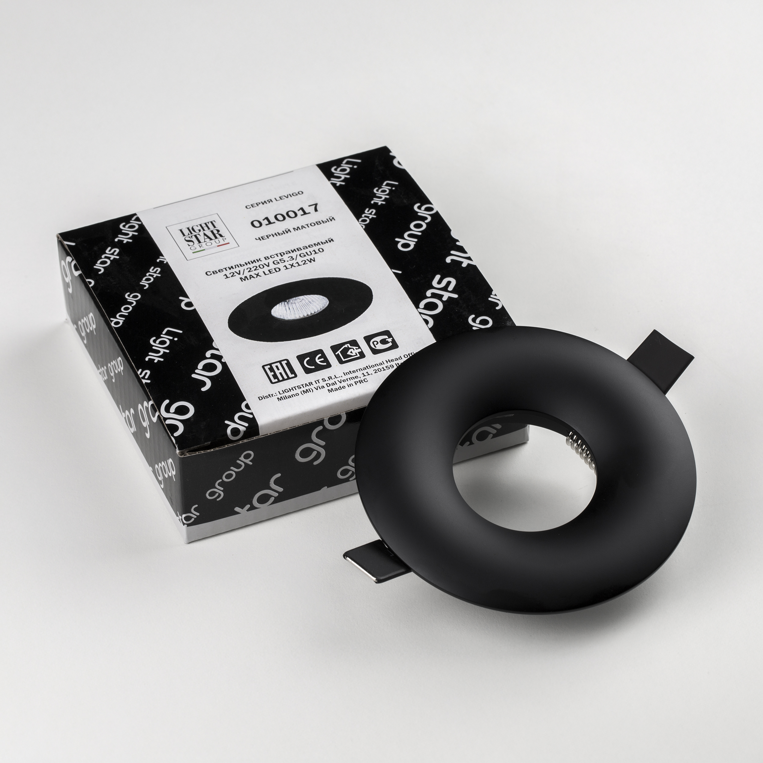 Дополнительная картинка Встраиваемый светильник Lightstar Levigo 010017