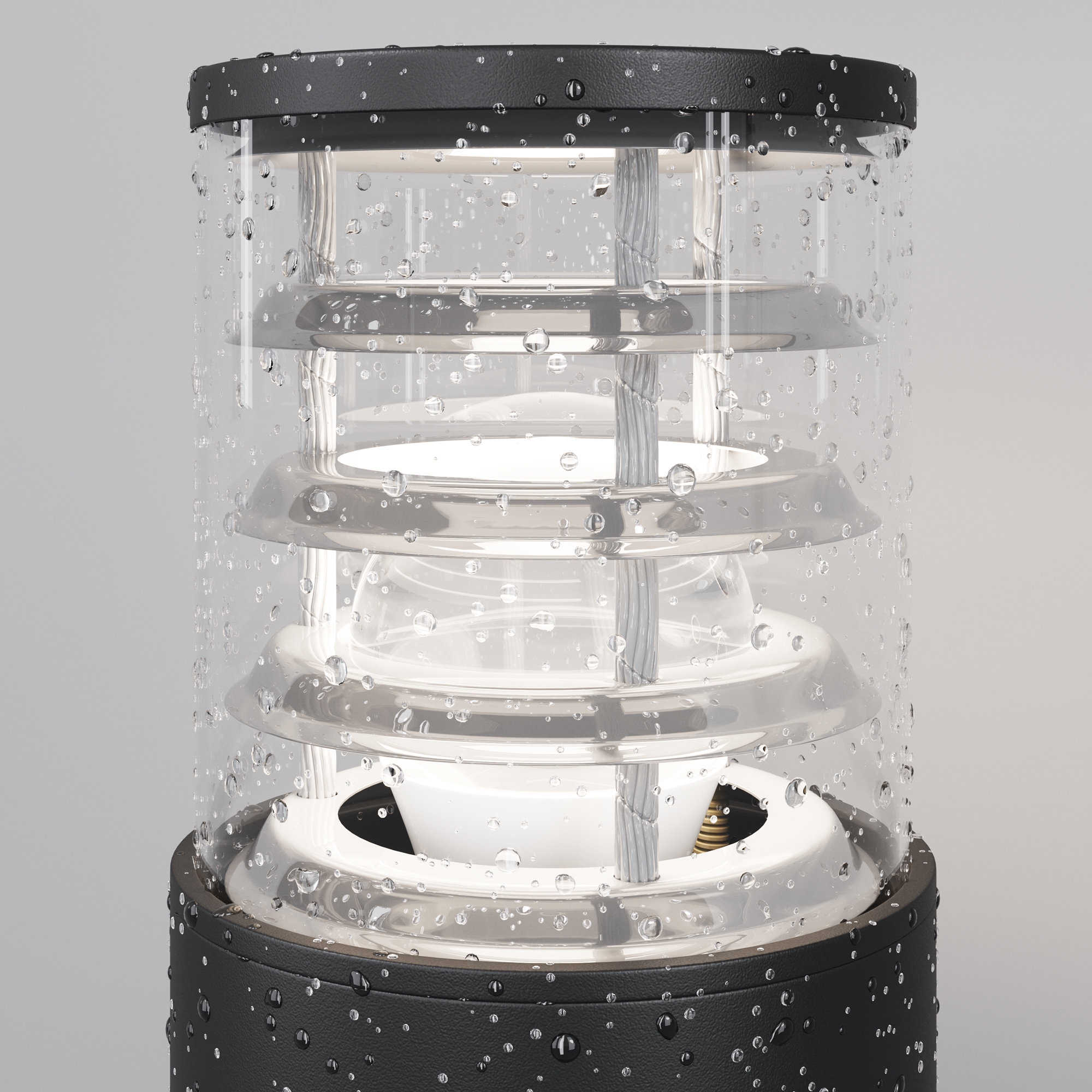 Дополнительная картинка Ландшафтный светильник Maytoni Bronx O576FL-01B1