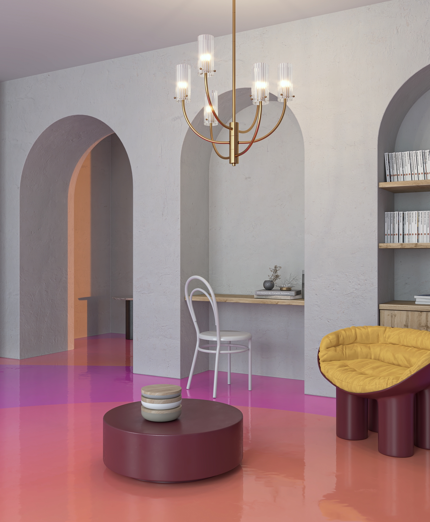 Дополнительная картинка Подвесной светильник Maytoni MOD223PL-08BS