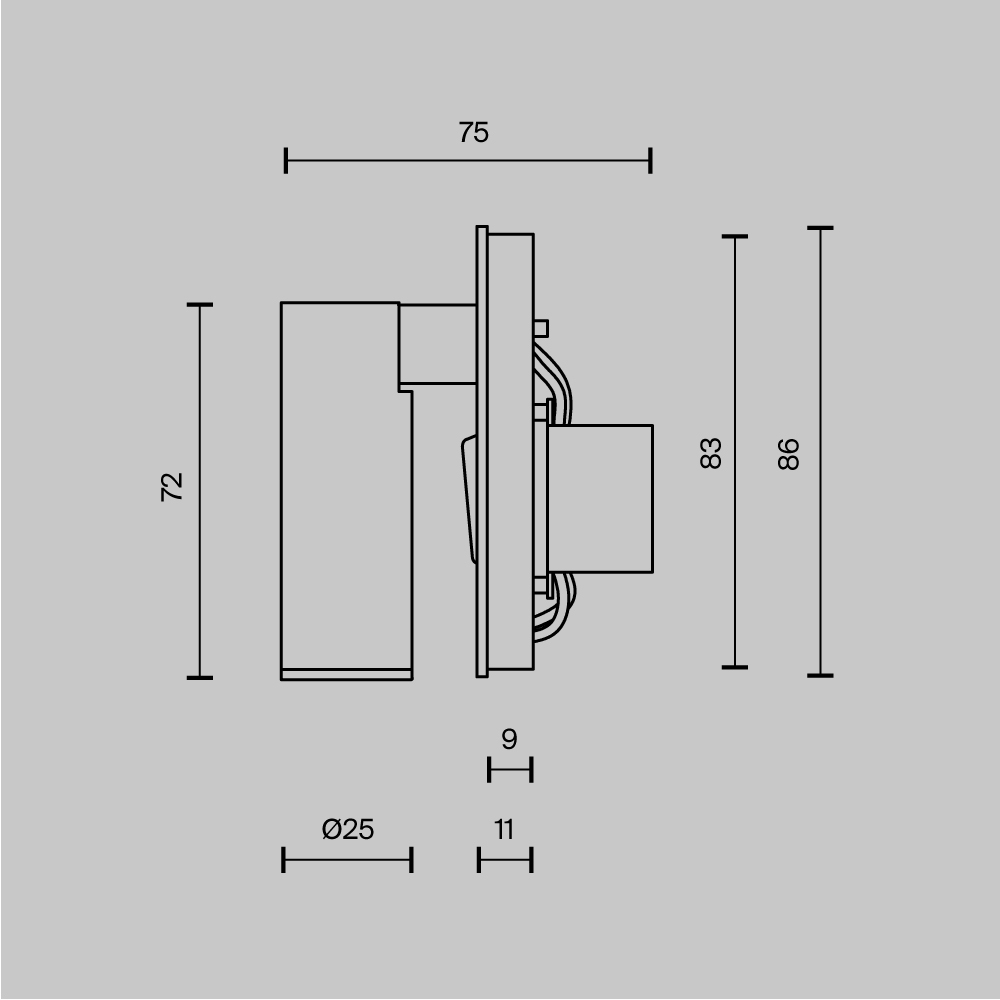 Дополнительная картинка Бра Maytoni Mirax C040WL-L3W3K