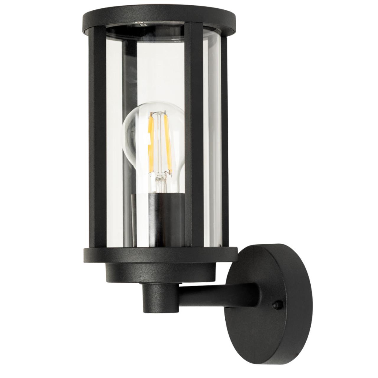 Картинка Уличный настенный светильник Arte Lamp Toronto A1036AL-1BK