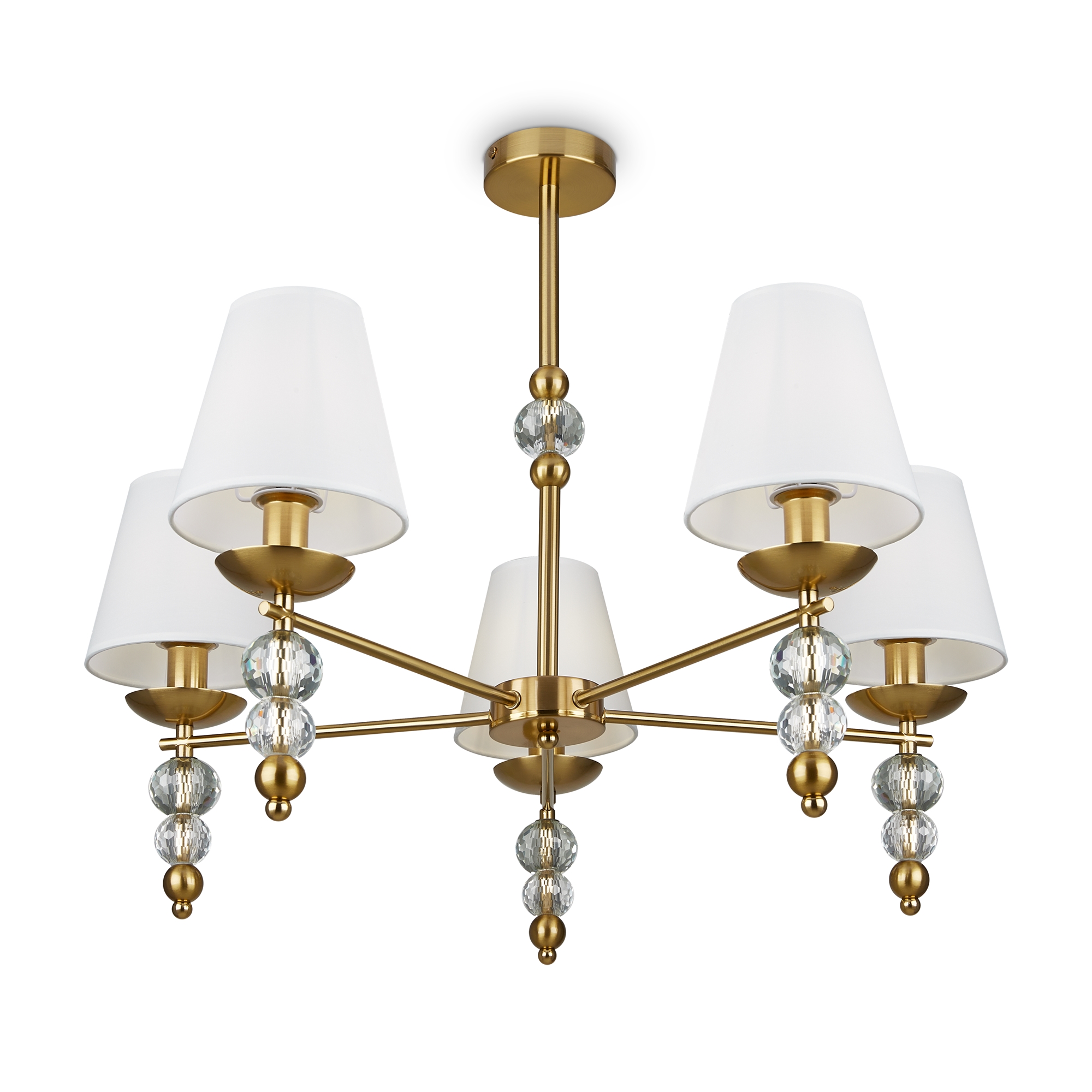 Дополнительная картинка Потолочная люстра Freya Crystal FR1009CL-05BS