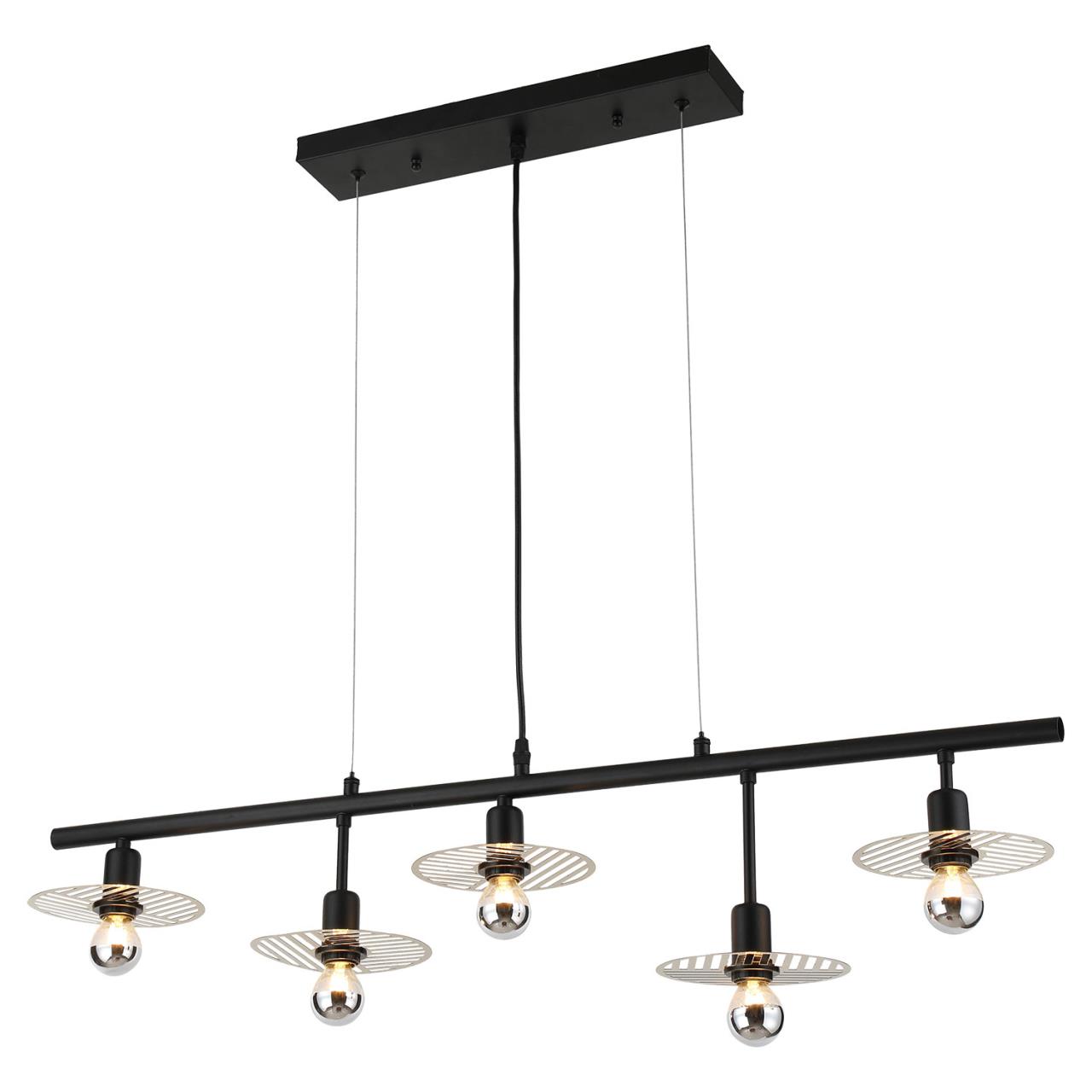 подвесная люстра lussole loft cranbrook grlsp-8254, доставка по Казахстану 