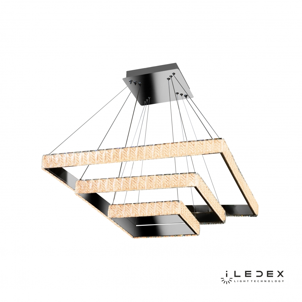Подвесной светодиодный светильник iLedex Crystal ice MD7212-105B CR — фото 4