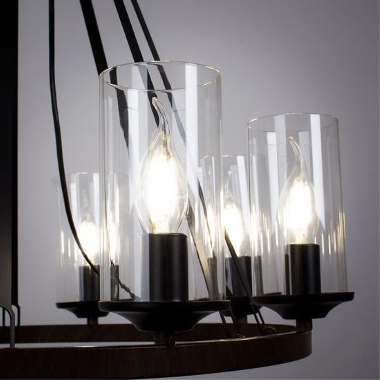 Дополнительная картинка Подвесной светильник Arte Lamp DALIM A7014SP-8BK