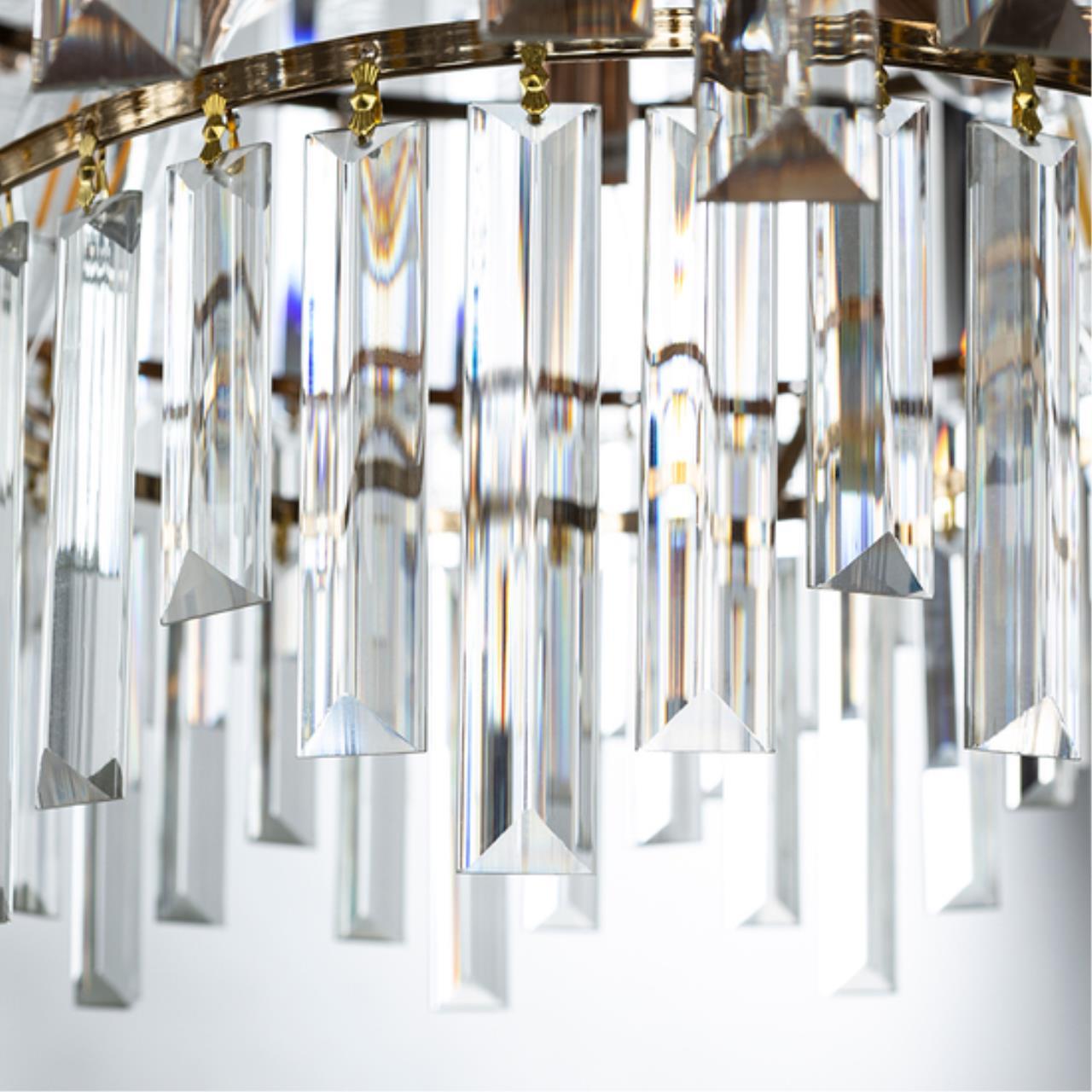 Дополнительная картинка Подвесная люстра Arte Lamp NICOLETTA A1052SP-10GO