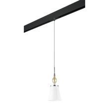 PRO806010 Светильник д - 1-фазн трека ESCICA 1х40W E14 БЕЛЫЙ - КОНЬЯК - ХРОМ - ЧЕРНЫЙ  806010 - 595007 купить в Алматы svet.kz