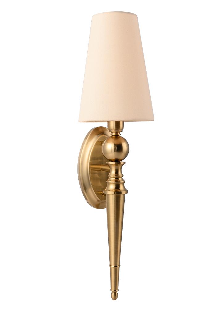 Картинка Бра Crystal Lux PER AP1 BRASS/BEIGE Crystal Lux 3480/401