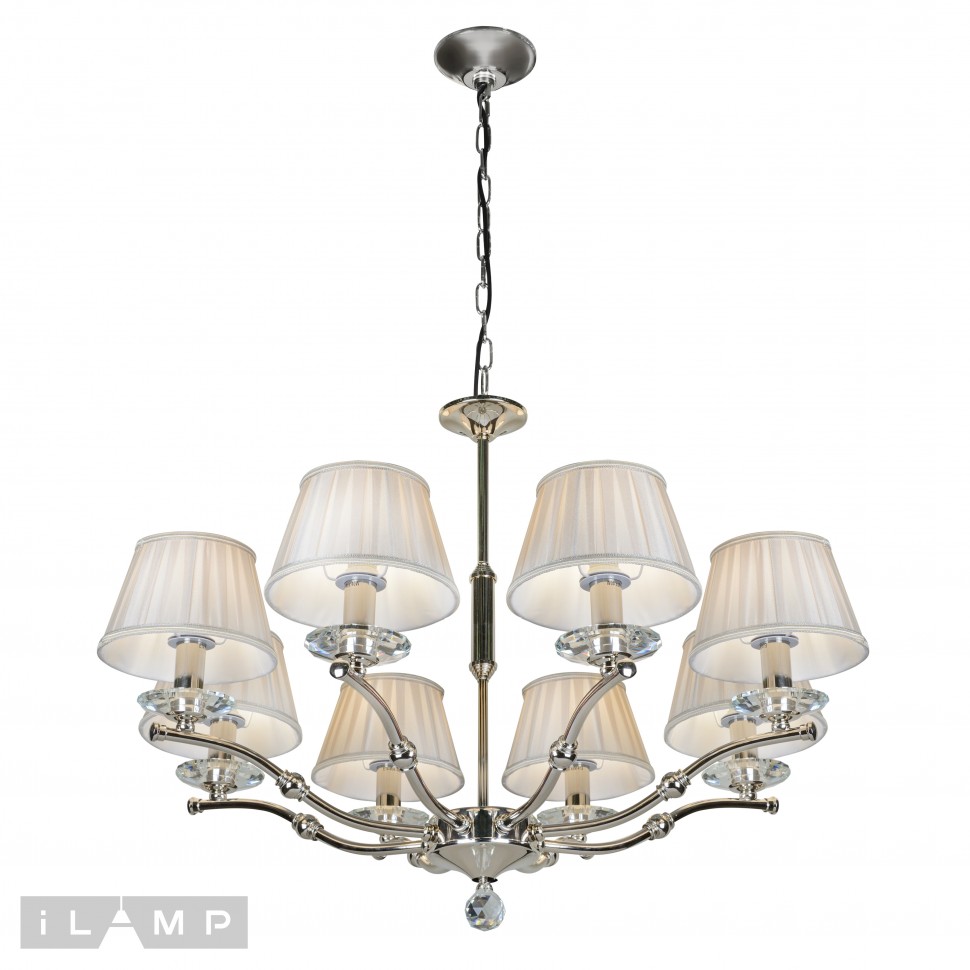 Дополнительная картинка Подвесная люстра iLamp Vivaldi 85125/8 CR