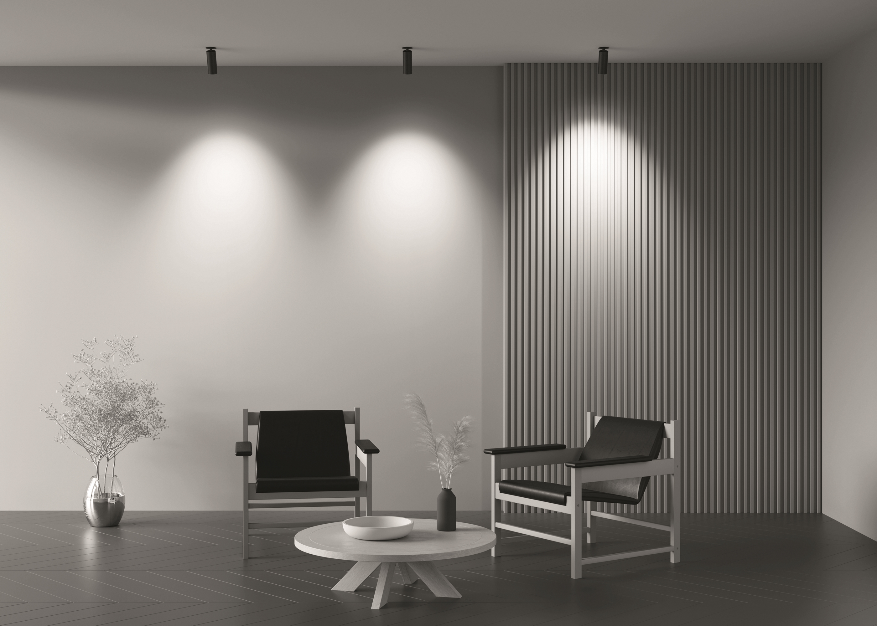 Дополнительная картинка Потолочный светильник Technical C053CL-L12W3K-W-B