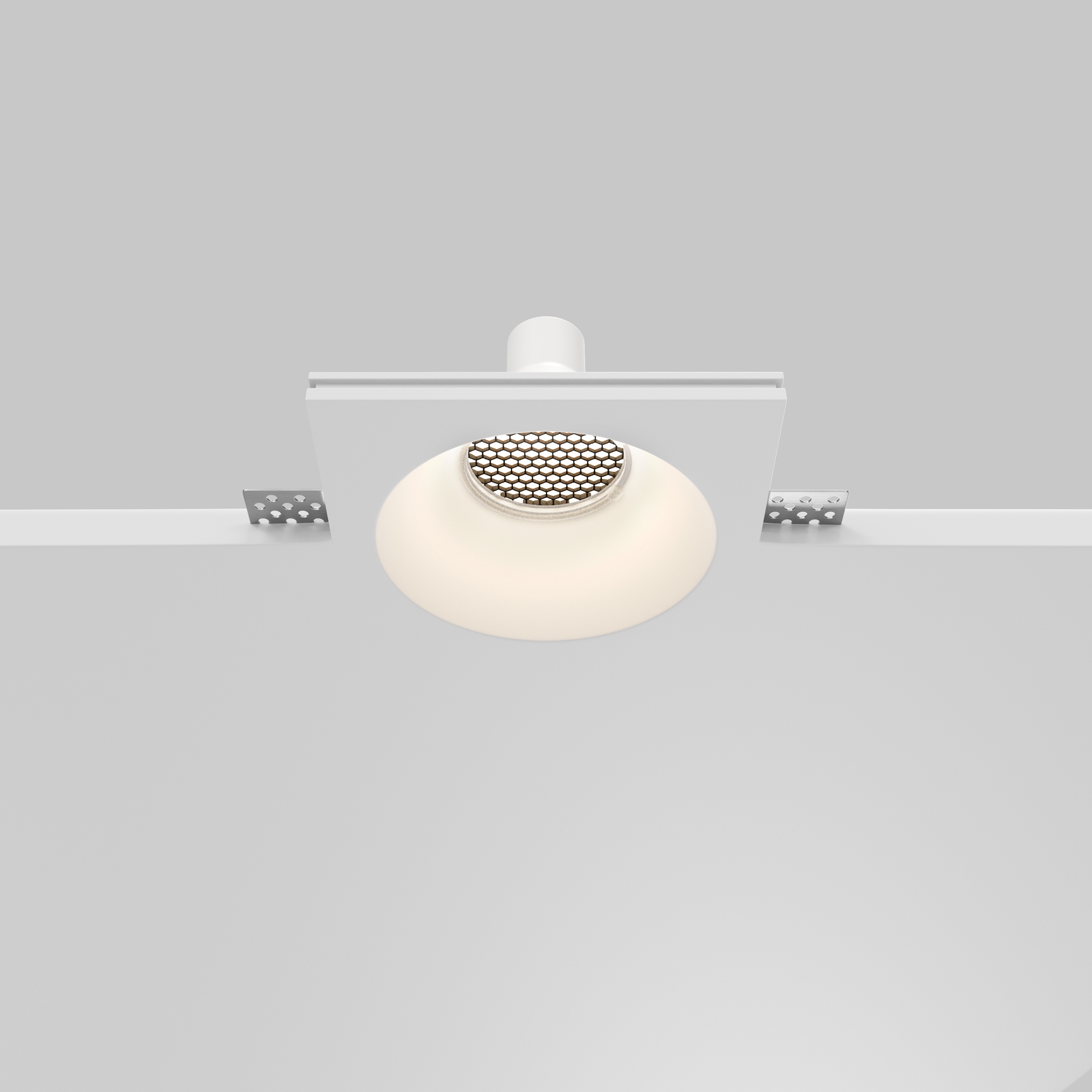 Картинка Встраиваемый светильник Technical Gyps modern DL129-GU10-01-W