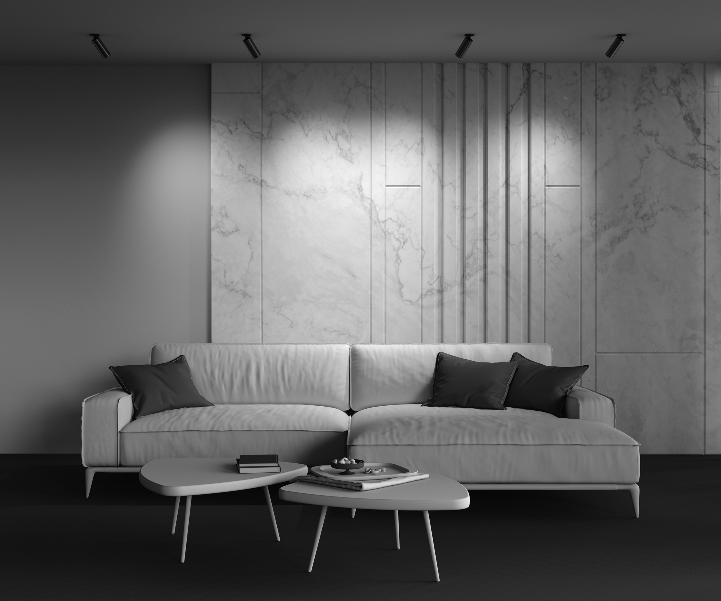 Картинка Потолочный светильник Technical C053CL-L12W3K-W-BS