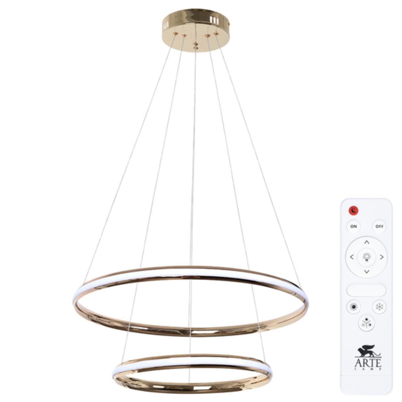 Картинка Подвесной светильник Arte Lamp MERIDIANA A2198SP-2GO