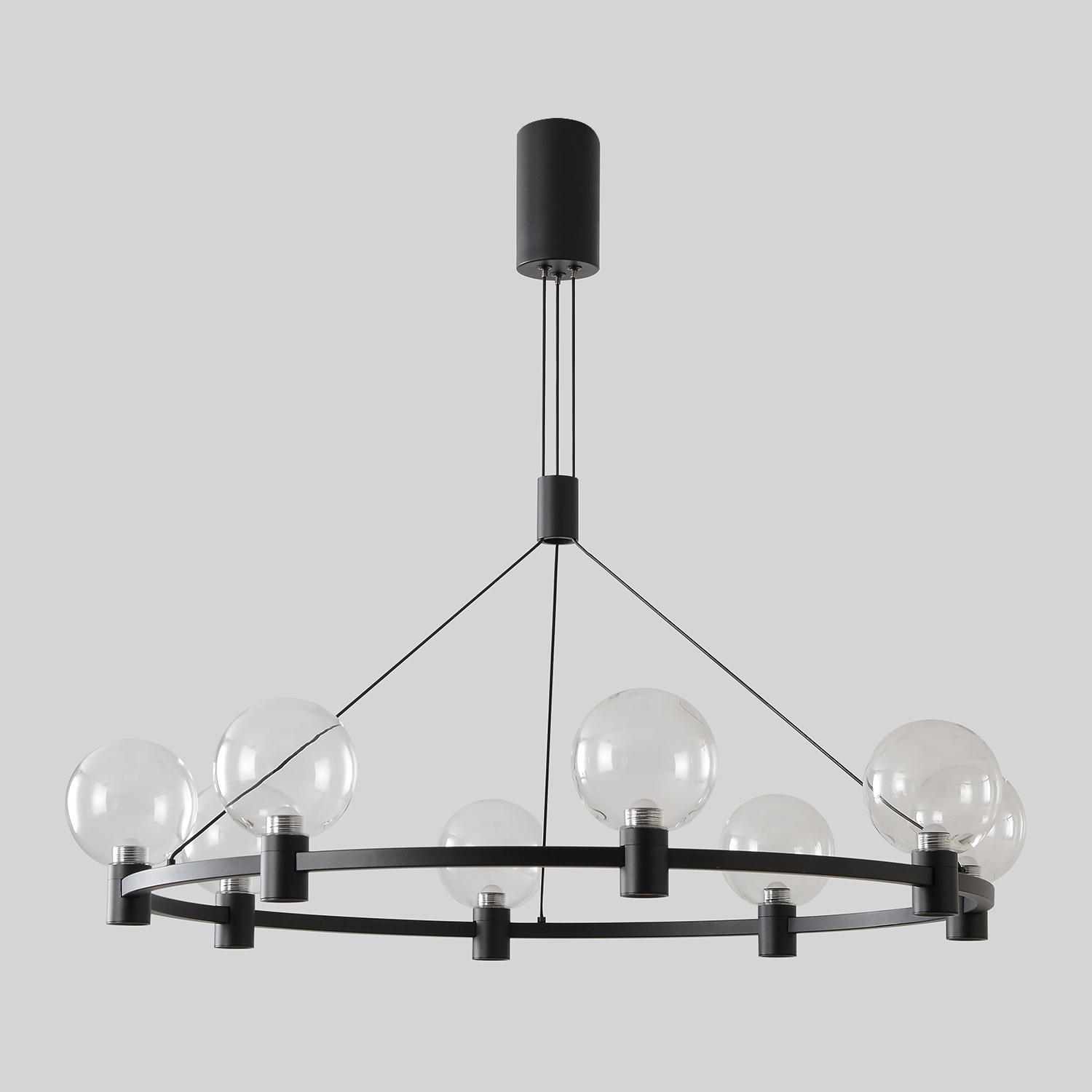 Люстра Crystal Lux DUET SP56W LED BLACK 4090/356 — фото 5