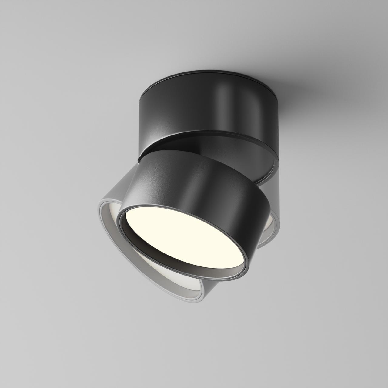 Дополнительная картинка Потолочный светильник Technical C024CL-12W3K-B-1