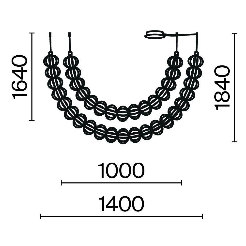 Дополнительная картинка Потолочный светильник Maytoni MOD216PL-L55G3K
