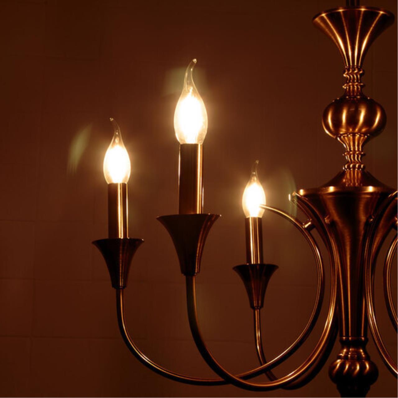 Дополнительная картинка Подвесная люстра Arte Lamp COLLINETTA A4094LM-6PB