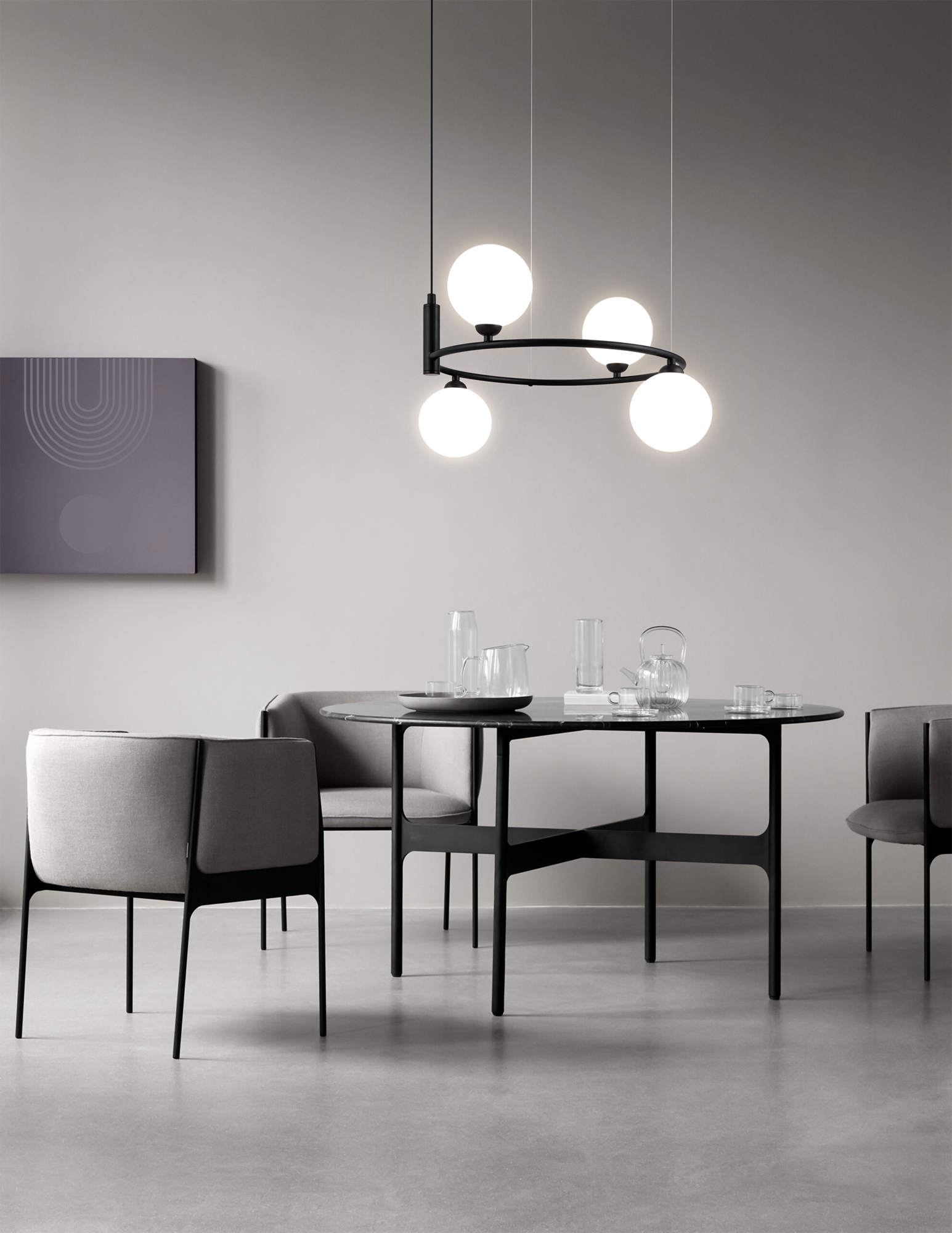 Дополнительная картинка Подвесная люстра Maytoni Ring MOD013PL-04B