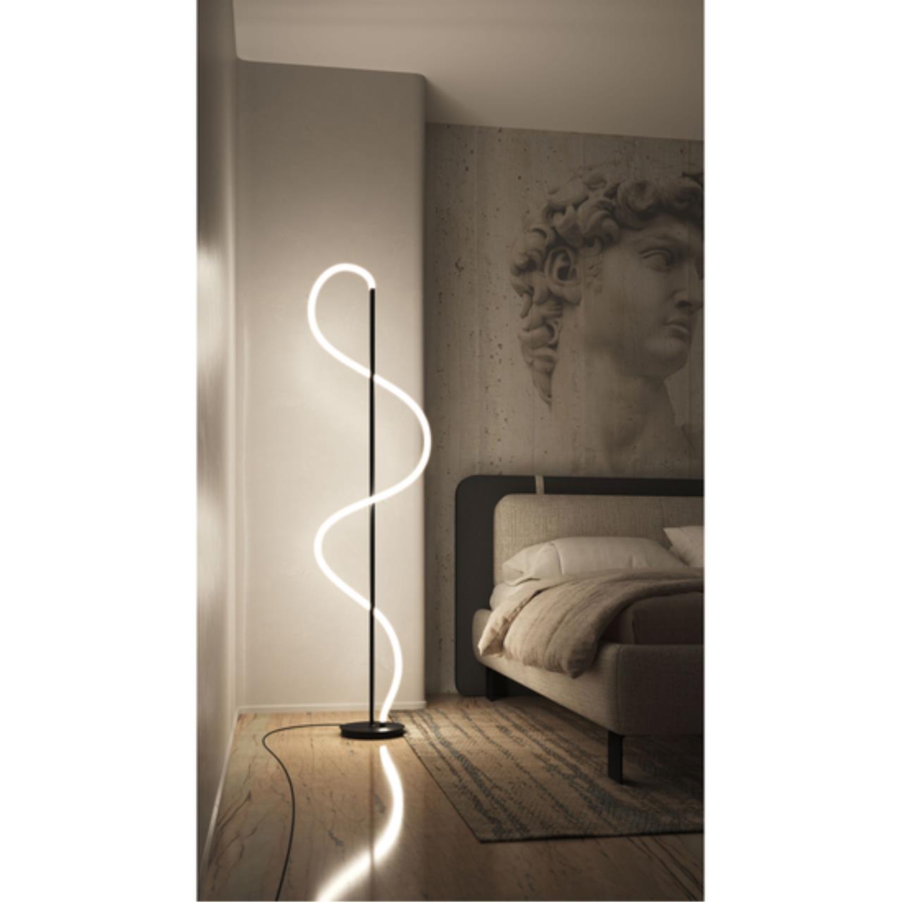 Дополнительная картинка Светильник напольный Arte Lamp KLIMT A2850PN-35BK