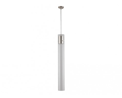 newport 7270 7271/s nickel , подвесной светильник, nickel clear glass d7*h60/250 cm gu10 1*55w, доставка по Казахстану 