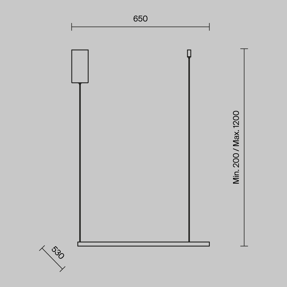 Картинка Подвесной светильник Maytoni MOD072PL-L28BS3K Glint