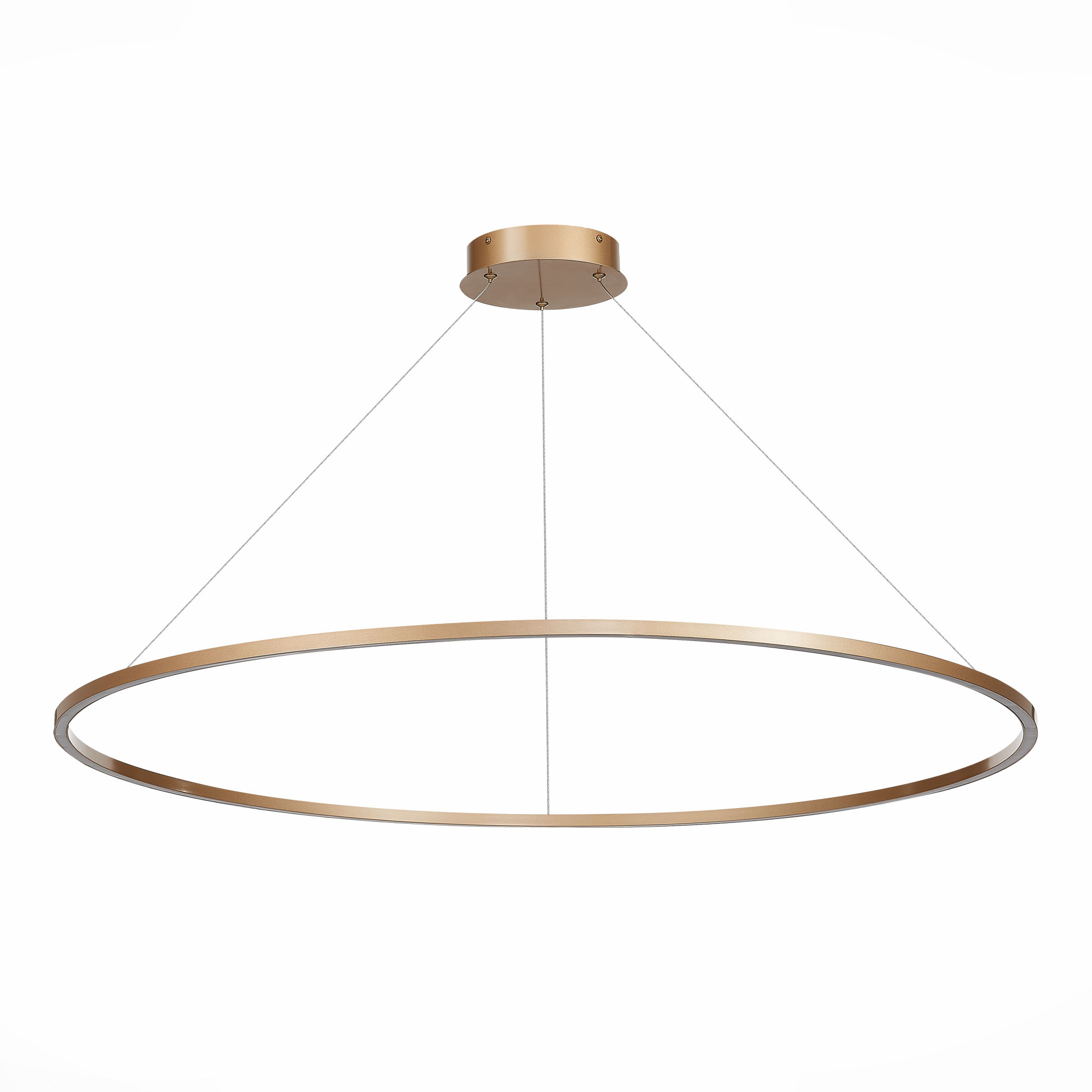 люстры st605.203.57 cветильник подвесной  smart st-luce золотистый/белый led 1*57w 2800-6500k, доставка по Казахстану 