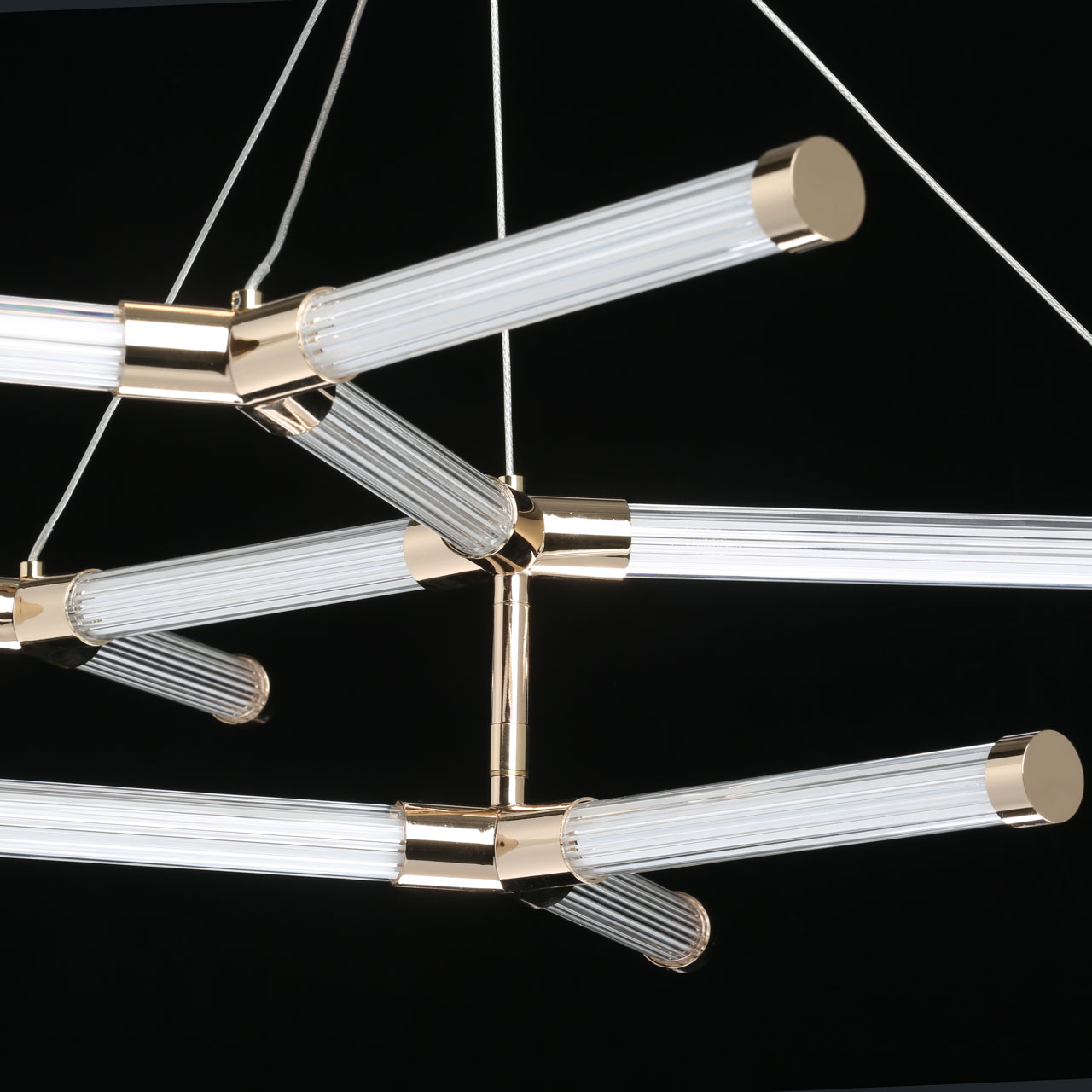 Дополнительная картинка Люстра RegenBogen Платлинг 661018501