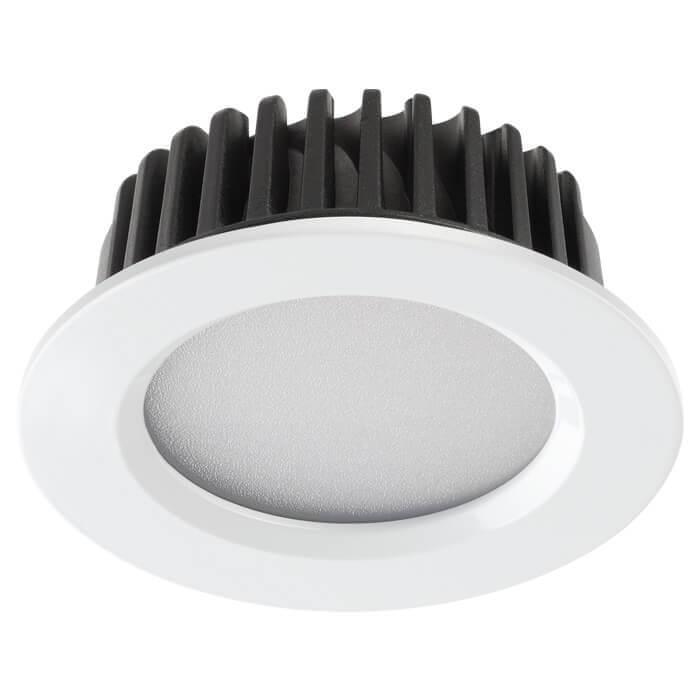 Дополнительная картинка Встраиваемый светодиодный светильник Novotech Spot Drum 357600