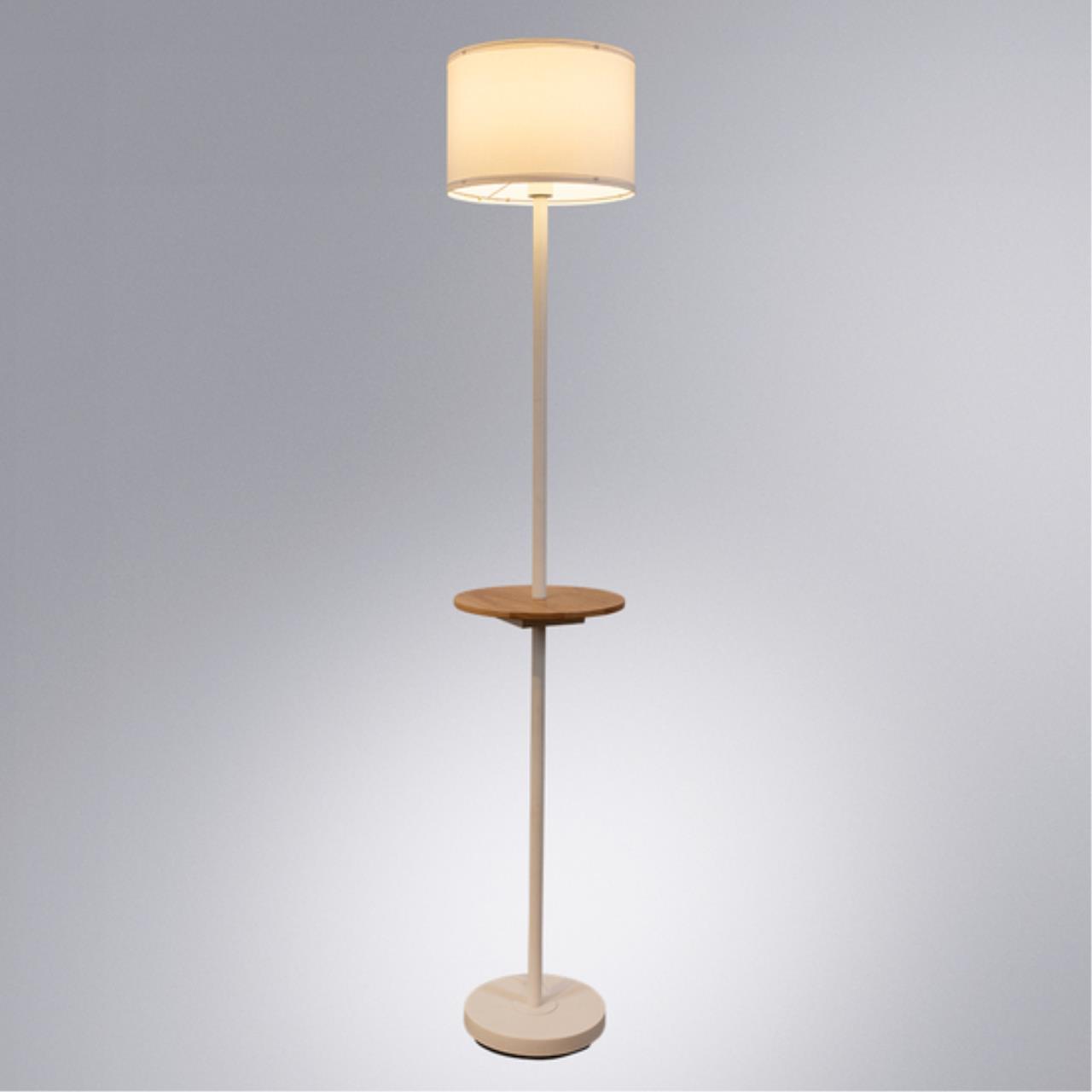 Картинка Торшер Arte Lamp COMBO A4056PN-1WH