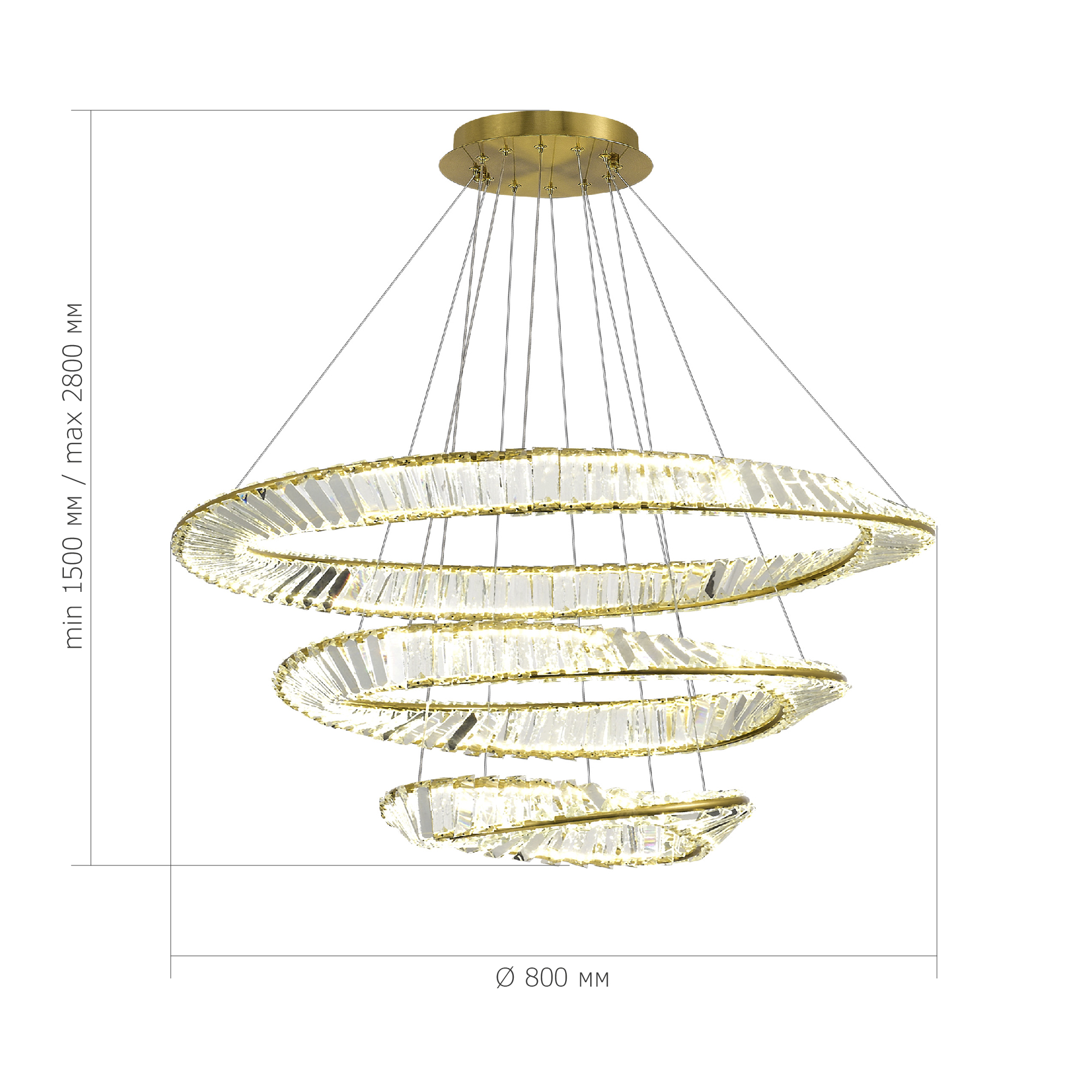 Дополнительная картинка SL6204.301.03 Светильник подвесной ST-Luce