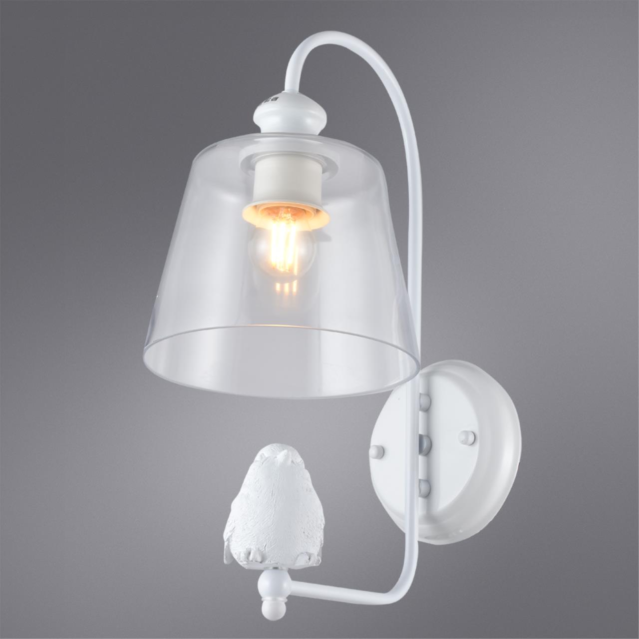 Дополнительная картинка Бра Arte Lamp Passero A4289AP-1WH