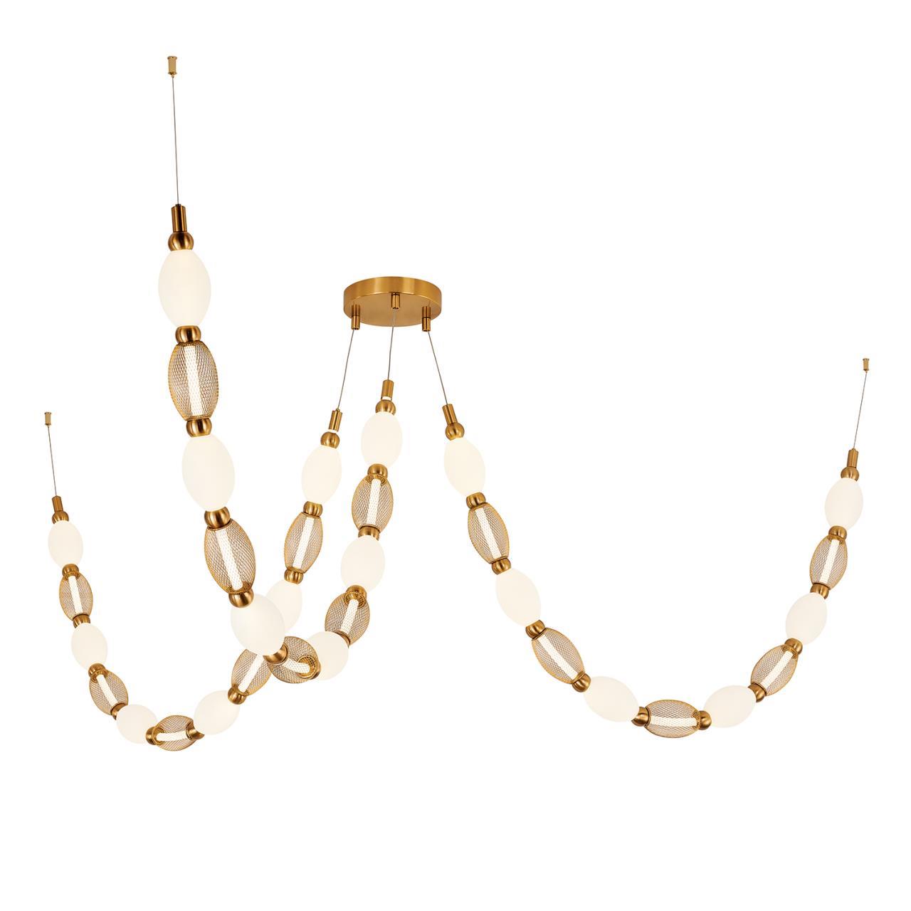 Дополнительная картинка Подвесной светильник Perler 4559-3PC