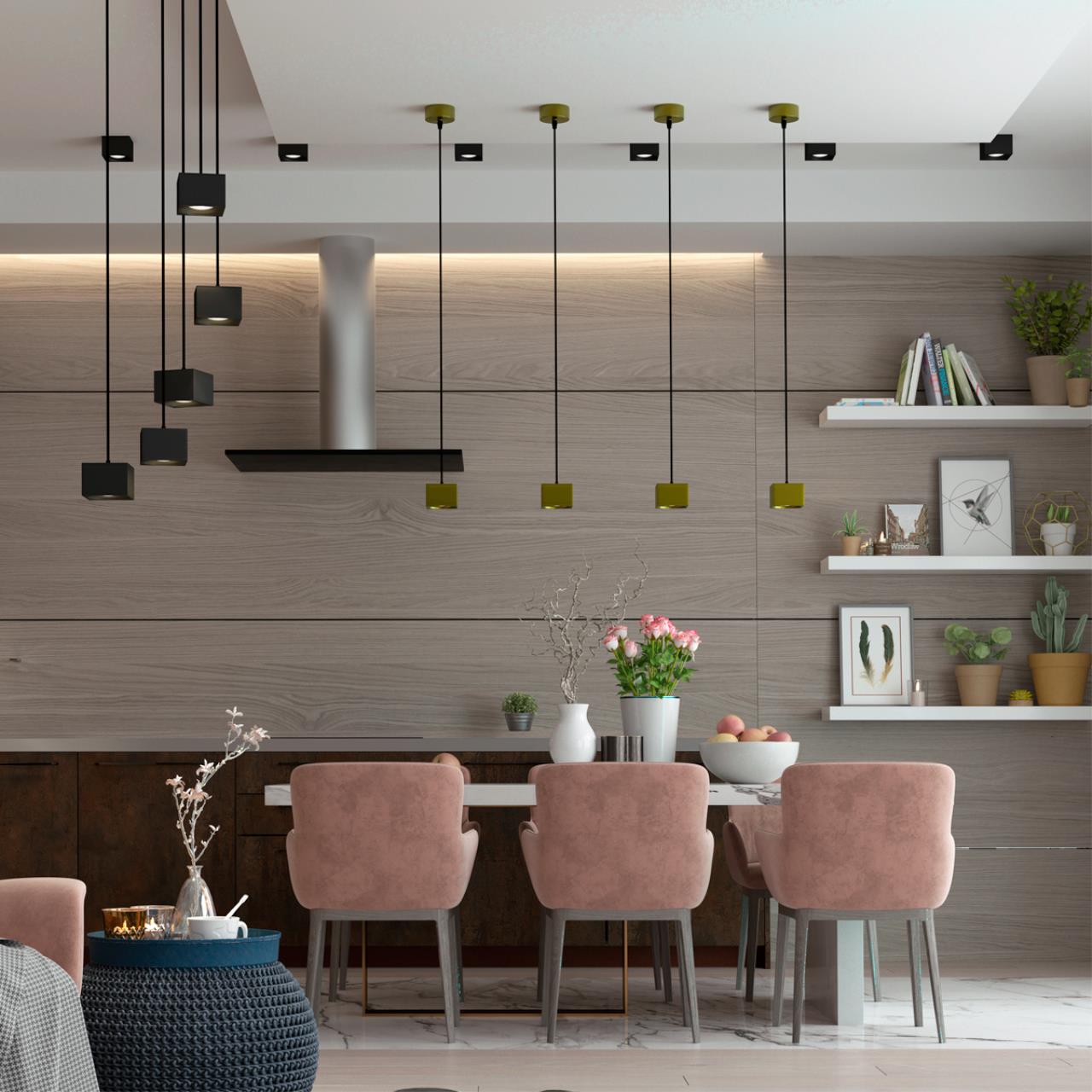 Картинка Подвесной светодиодный светильник Novotech Over Patera 358672