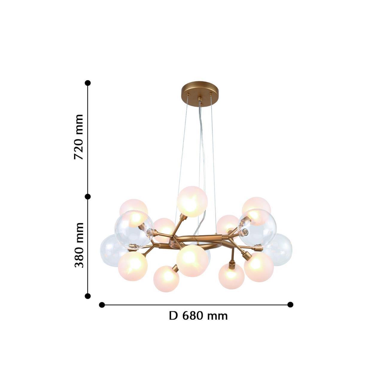 Дополнительная картинка Подвесная люстра Favourite Babylon 2515-10P