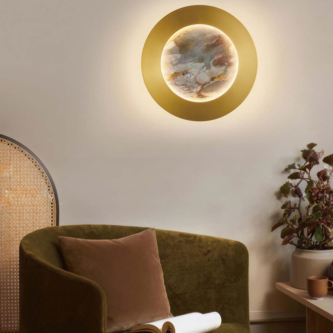 Дополнительная картинка Настенный светильник Lago 4596-1W