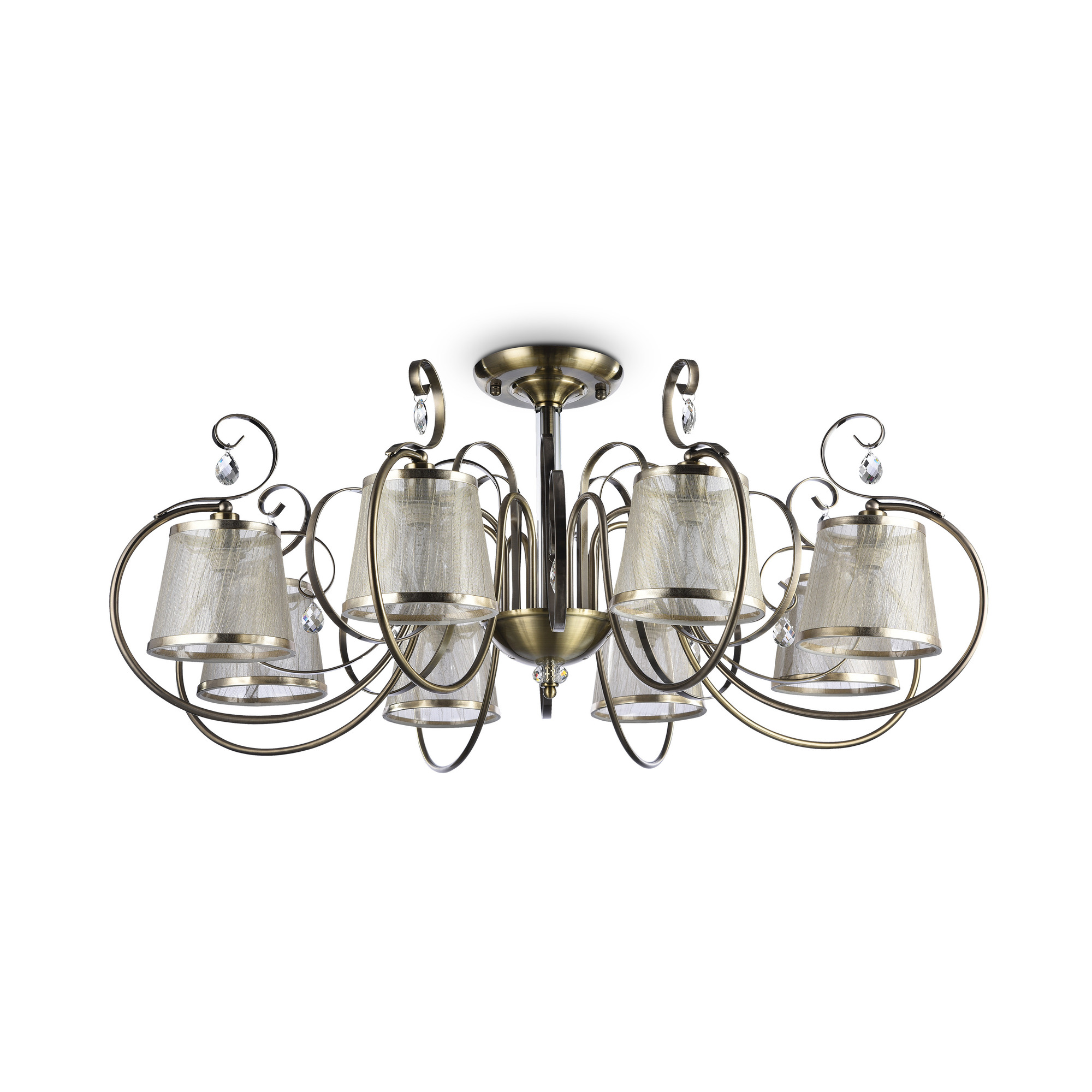 Картинка Потолочная люстра Freya Simone FR2020-CL-08-BZ