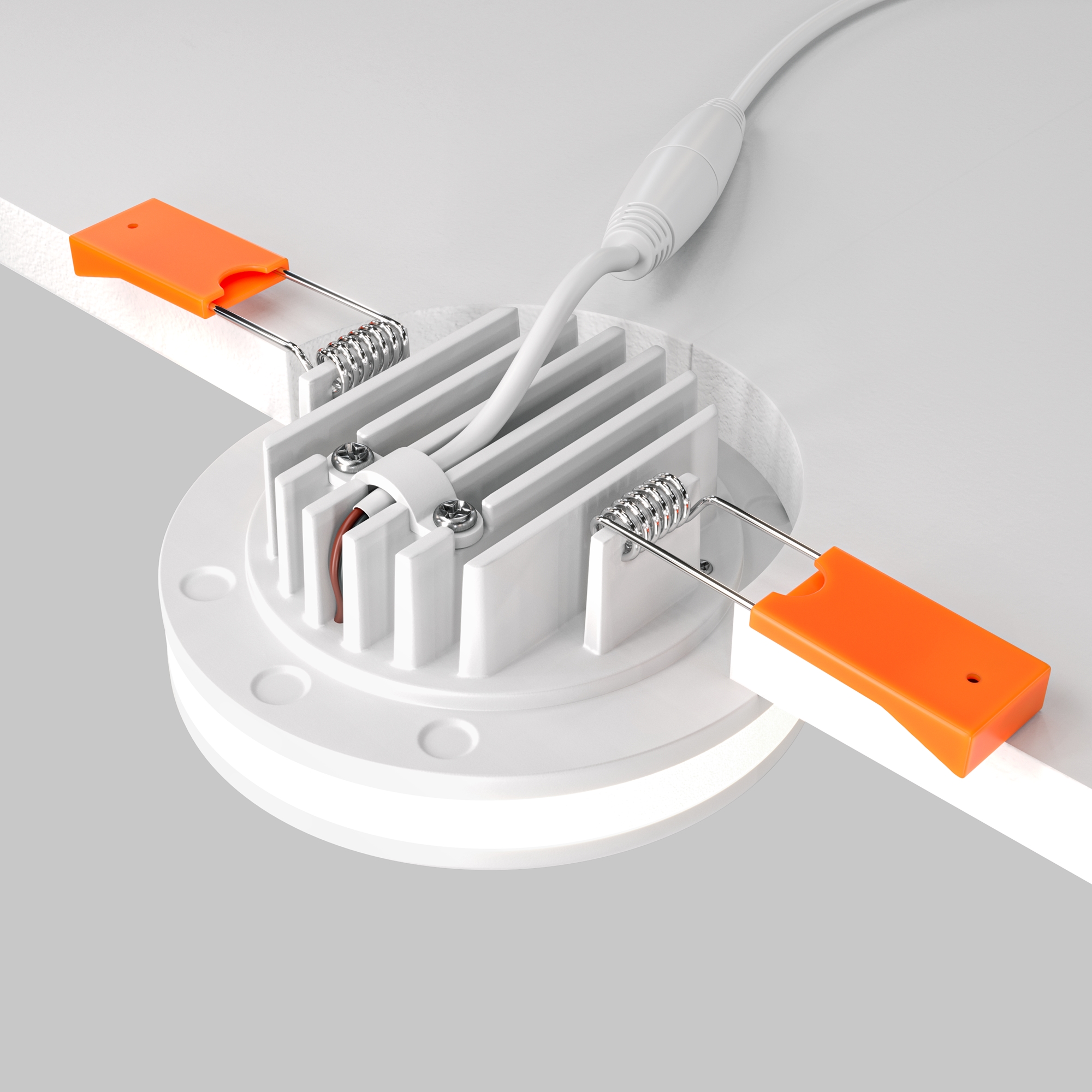 Дополнительная картинка Встраиваемый светильник Maytoni Phanton DL2001-L7W4K