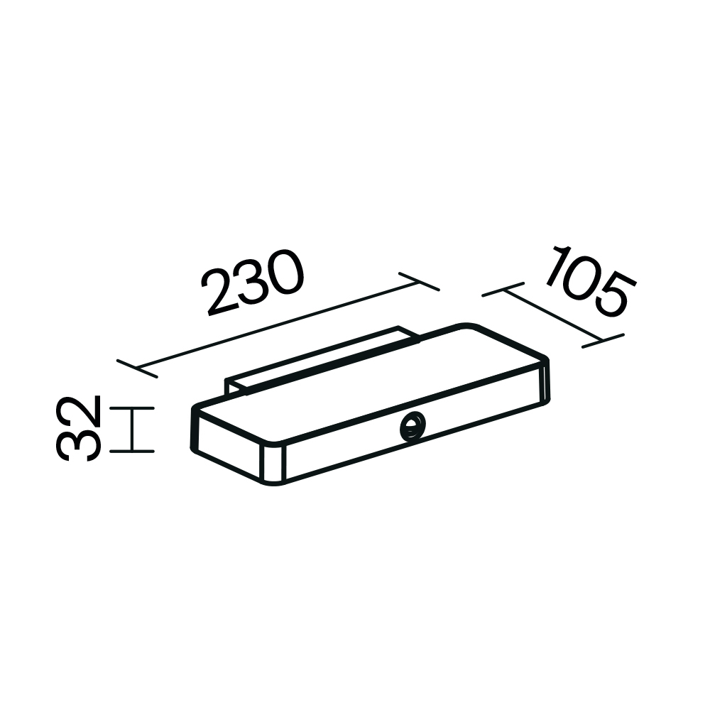 Картинка Настенный светильник (бра) Outdoor OSL456WL-L2GF3K