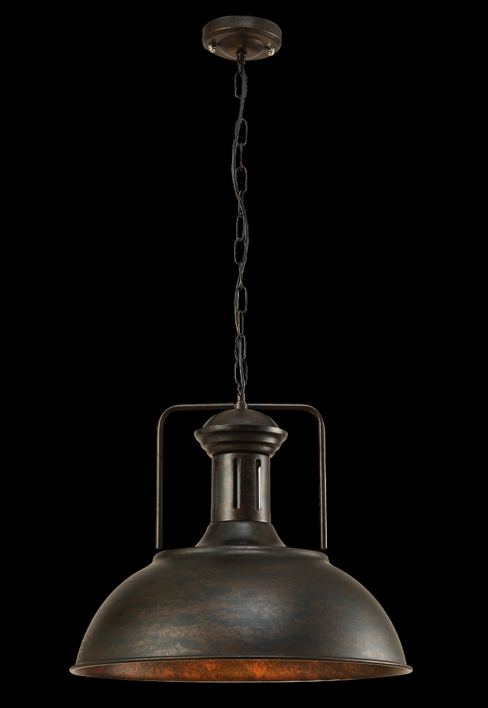 Светильник подвесной Crystal Lux TOLEDO SP1 V2 BROWN Crystal Lux 3201/201