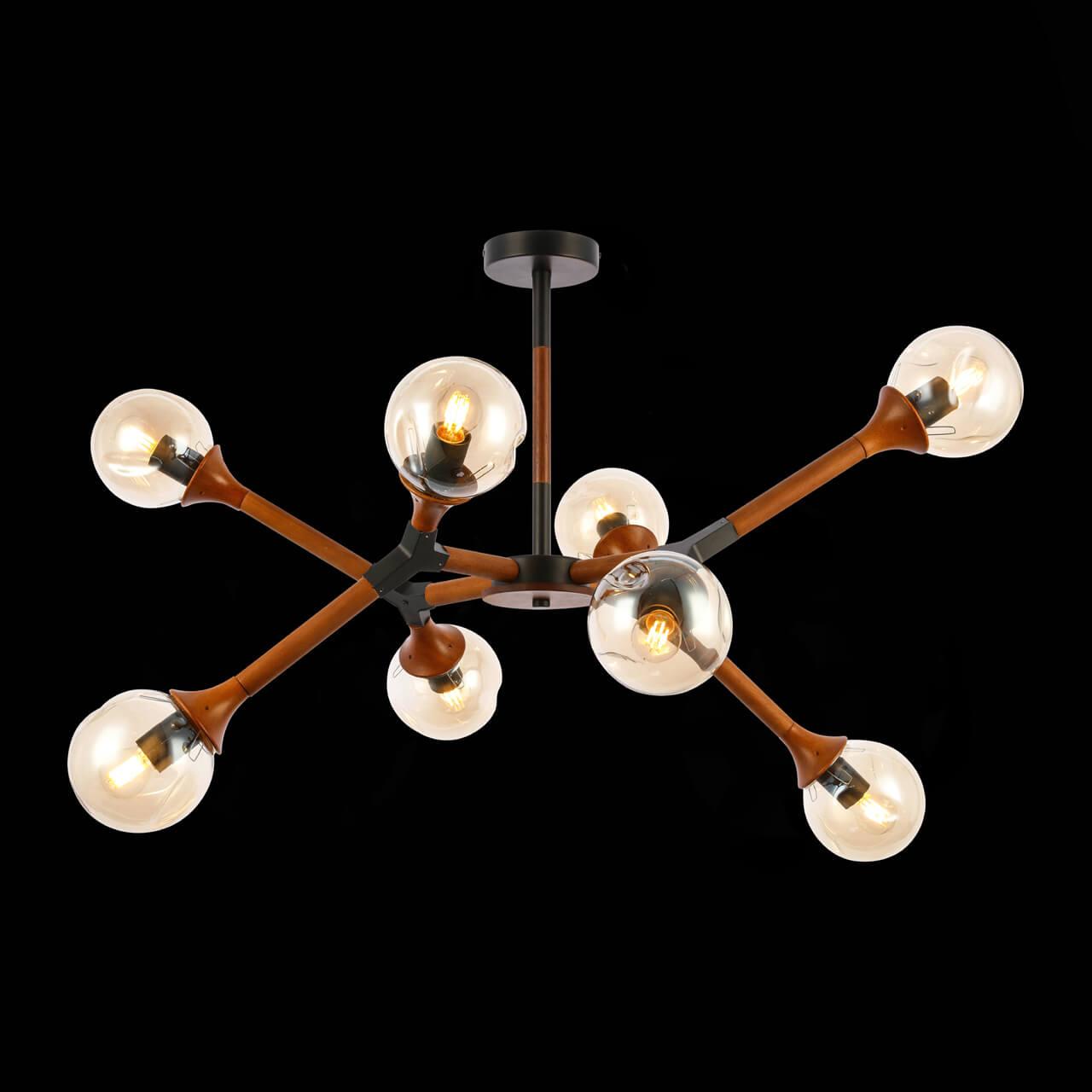 Дополнительная картинка Потолочная люстра Evoluce Raquel SLE109402-08