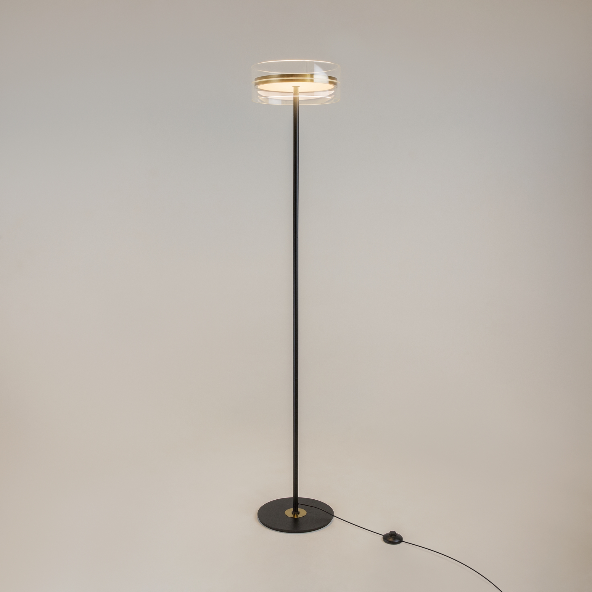 Картинка Напольный светильник (торшер) Maytoni MOD348FL-L24BBS3K