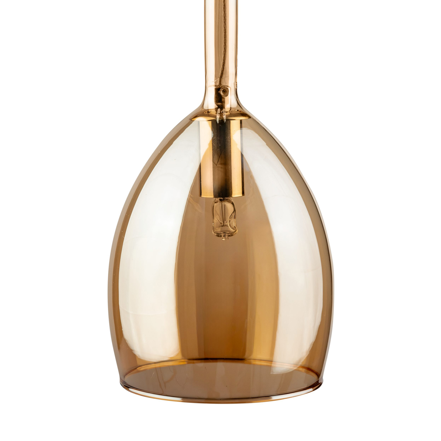 Картинка Светильник подвесной Crystal Lux LUX NEW SP1 C AMBER Crystal Lux 2263/211