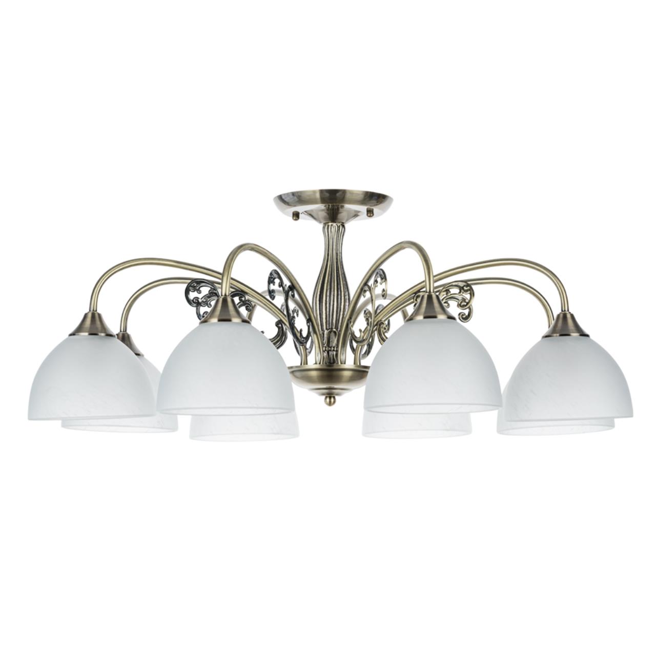 Дополнительная картинка Потолочная люстра Arte Lamp Spica A3037PL-8AB