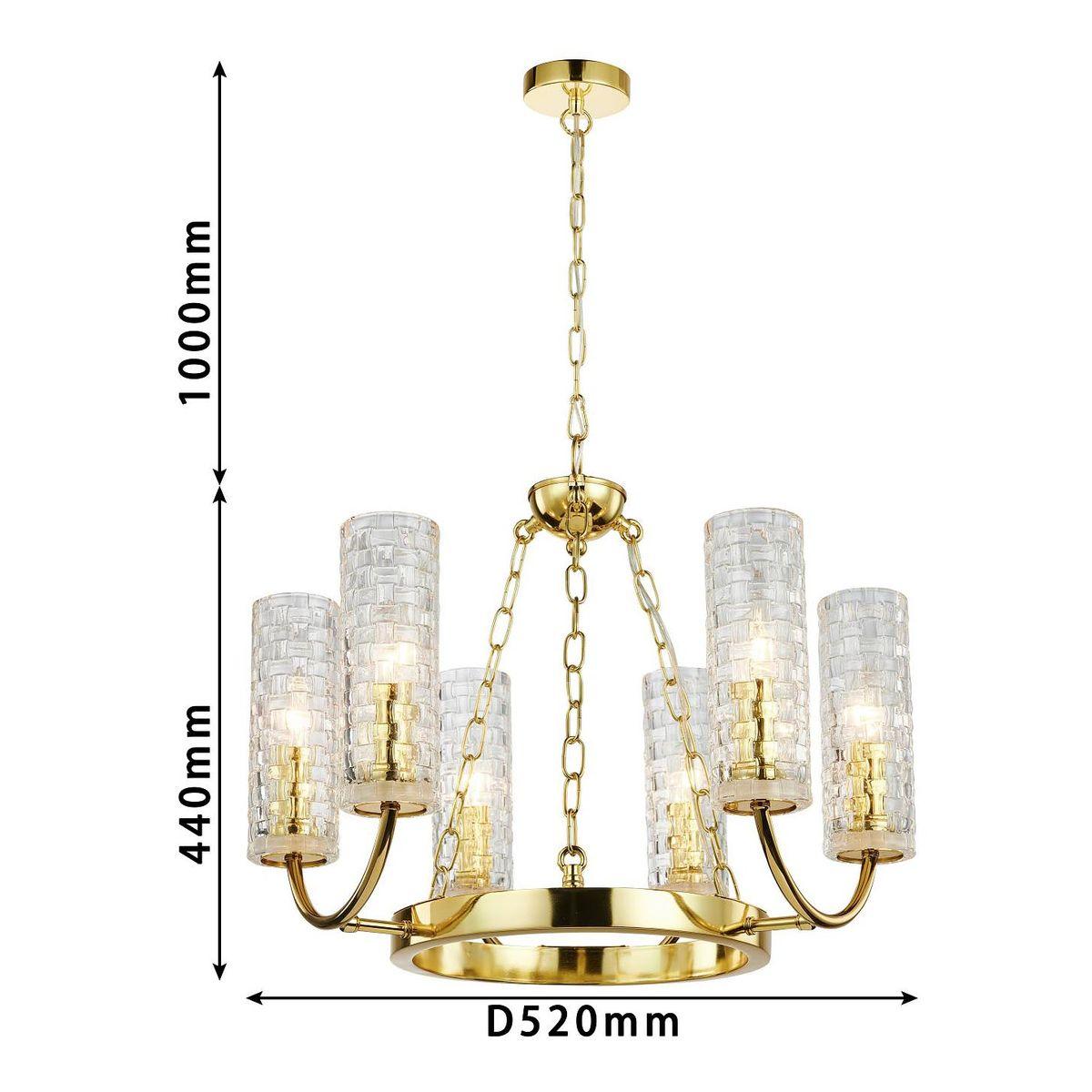 Картинка Подвесная люстра Favourite Syreni 2817-6P