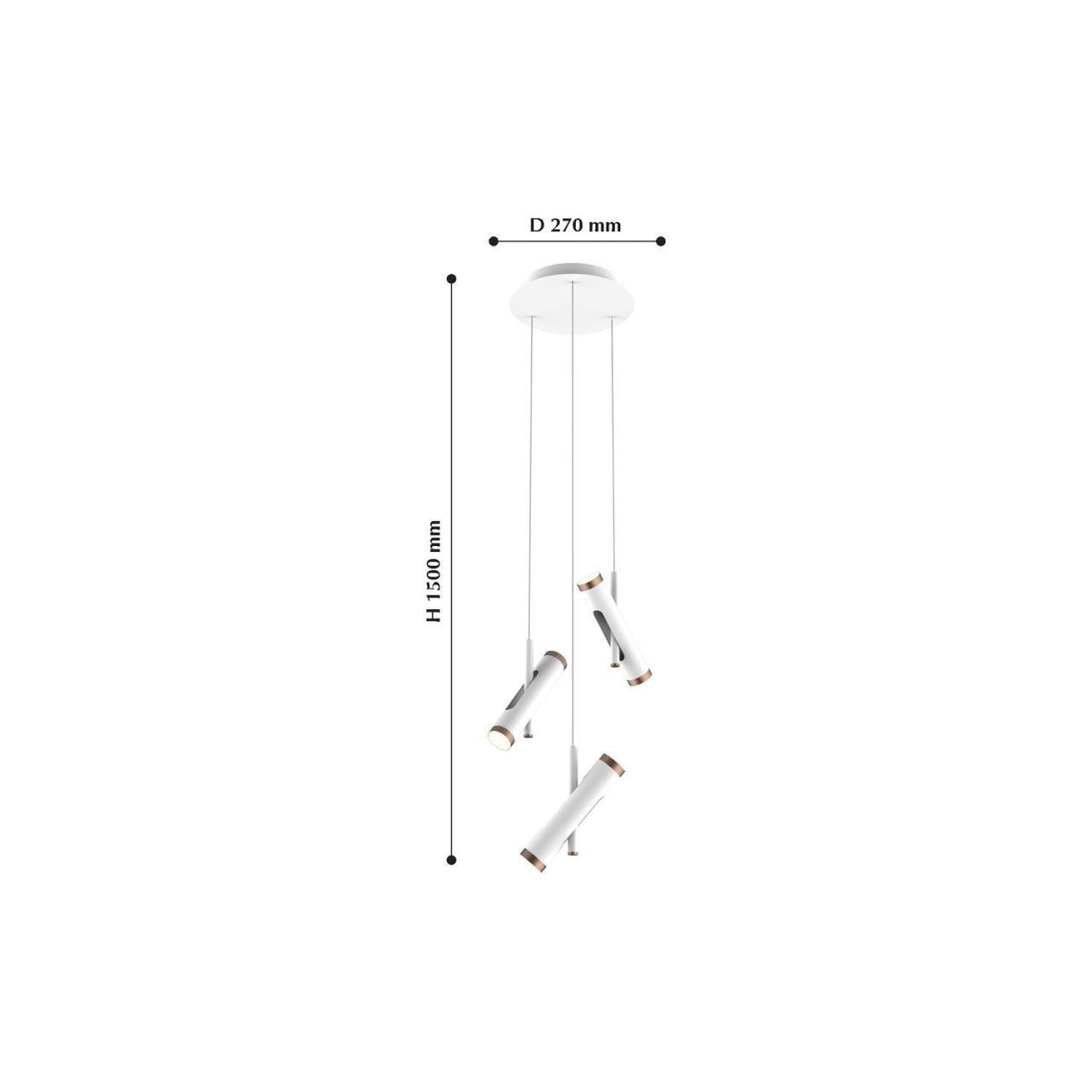 Картинка Подвесная светодиодная люстра Favourite Duplex 2325-6P