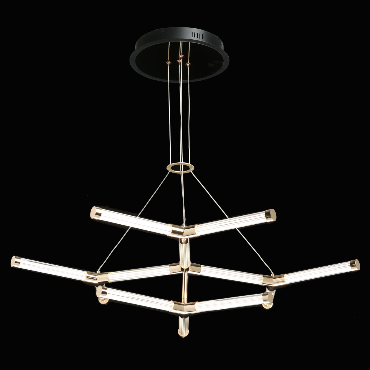 Дополнительная картинка Люстра RegenBogen Платлинг 661018501