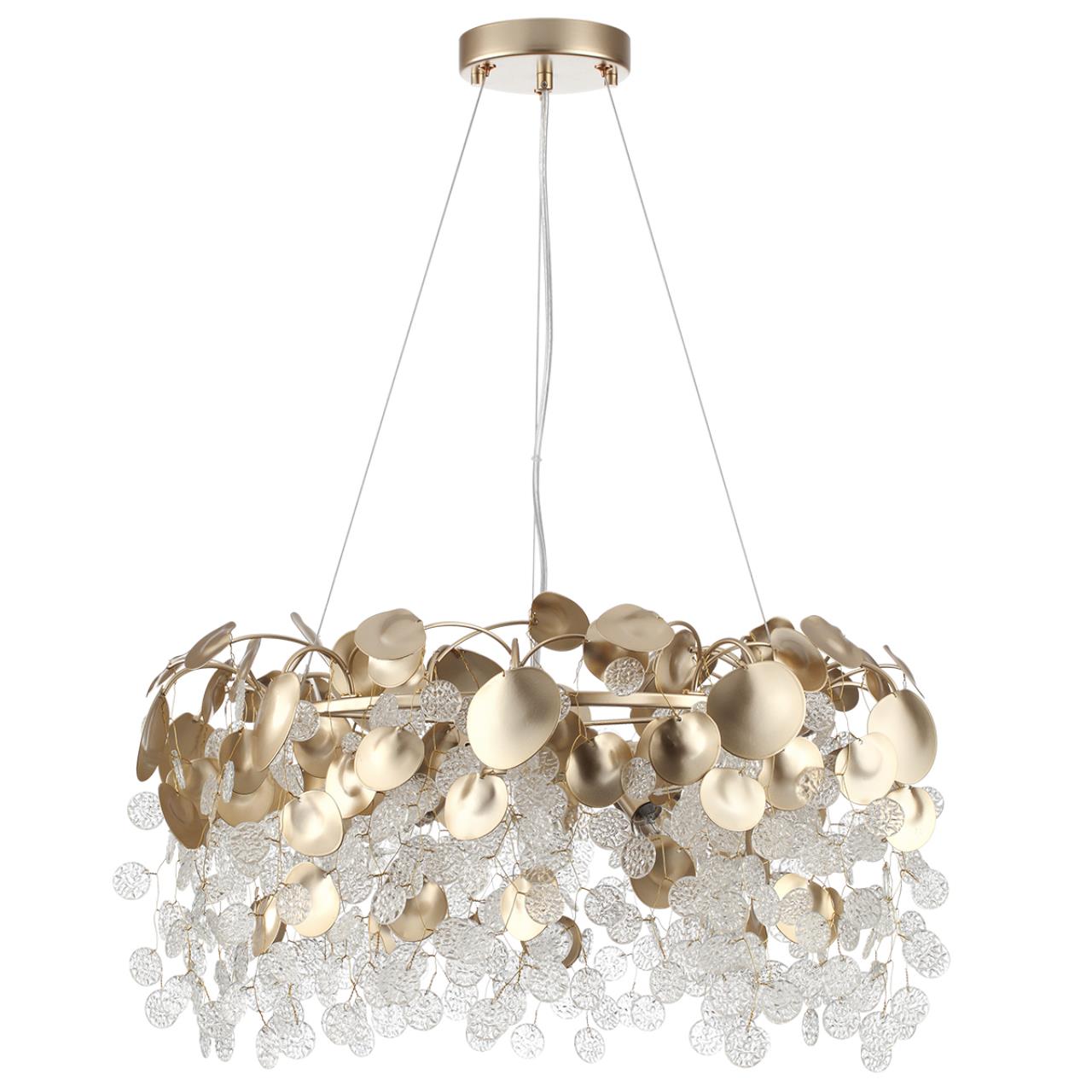 Картинка 5104/8 CLASSIC Odeon Light Люстра COINS