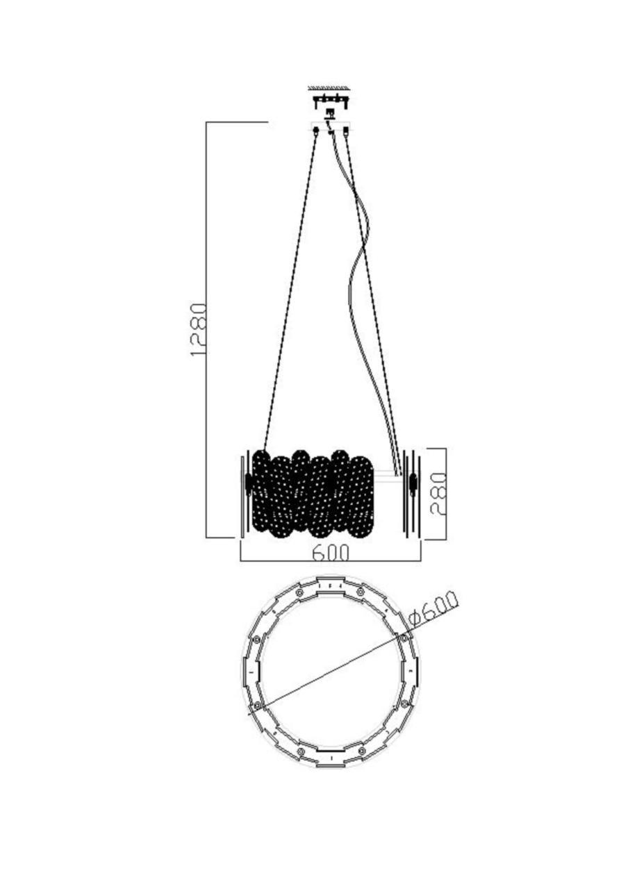 Дополнительная картинка Подвесной светильник Freya FR5141PL-08BS